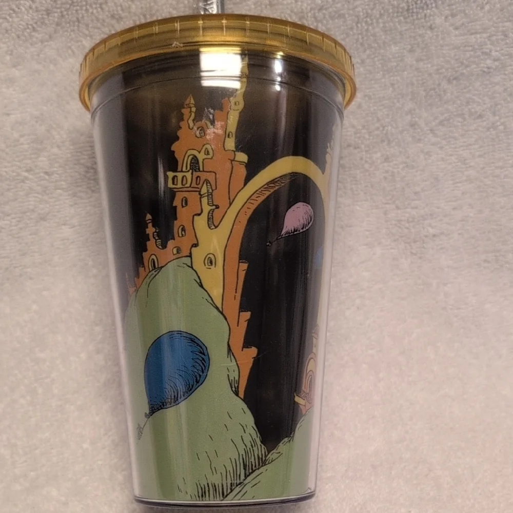 Dr. Seuss 'Oh! the Places You'll Go!' Tumbler - Black and Gold